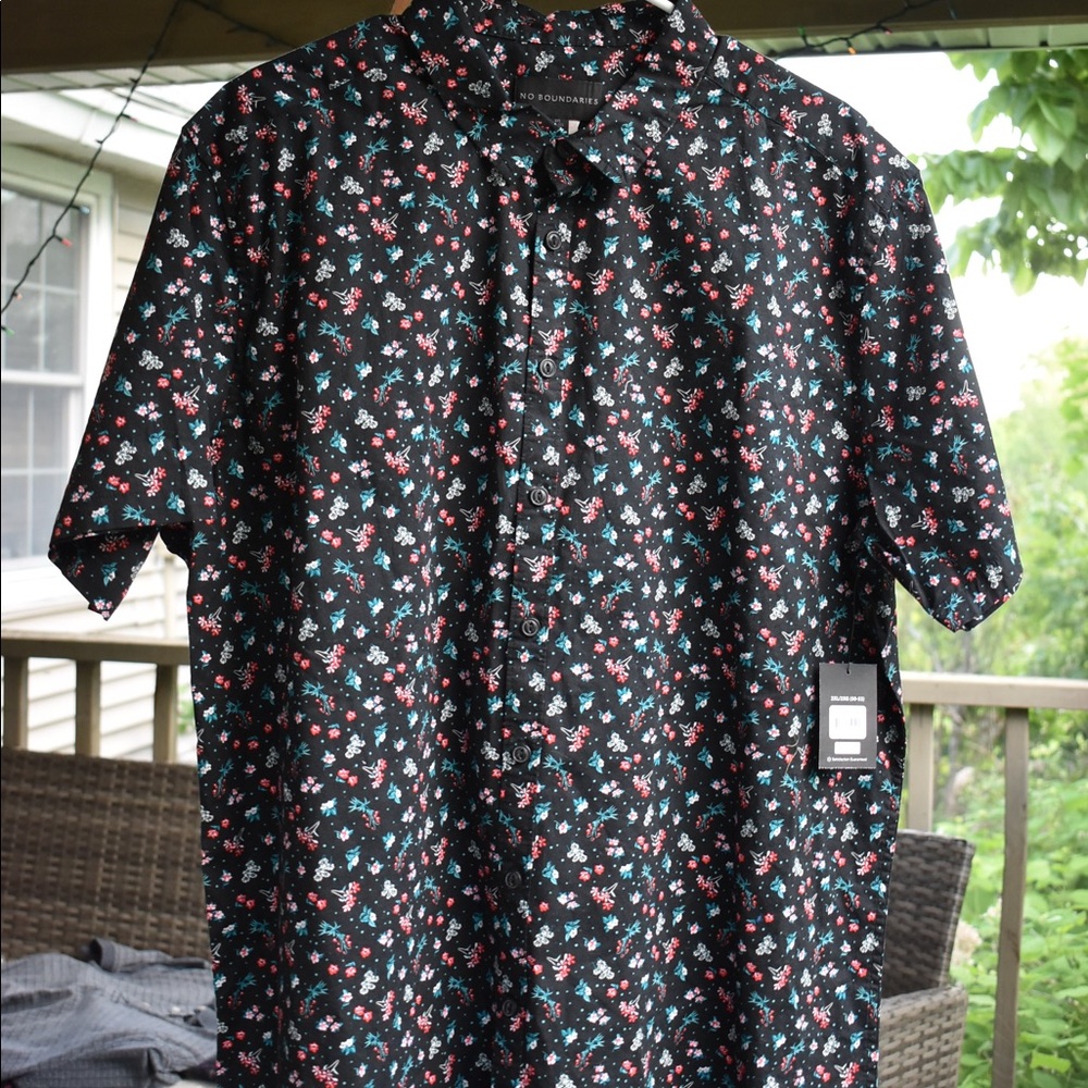 No Boundaries Button Up